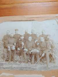 Stare zdjęcie żołnierzy pruskich