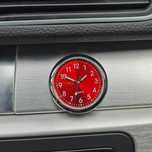 Zegarek Samochodowy Dekoracyjny QUARTZ Analog Czerwony Red PL