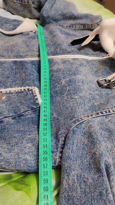 Джинсова куртка, осінь - зима 48-50