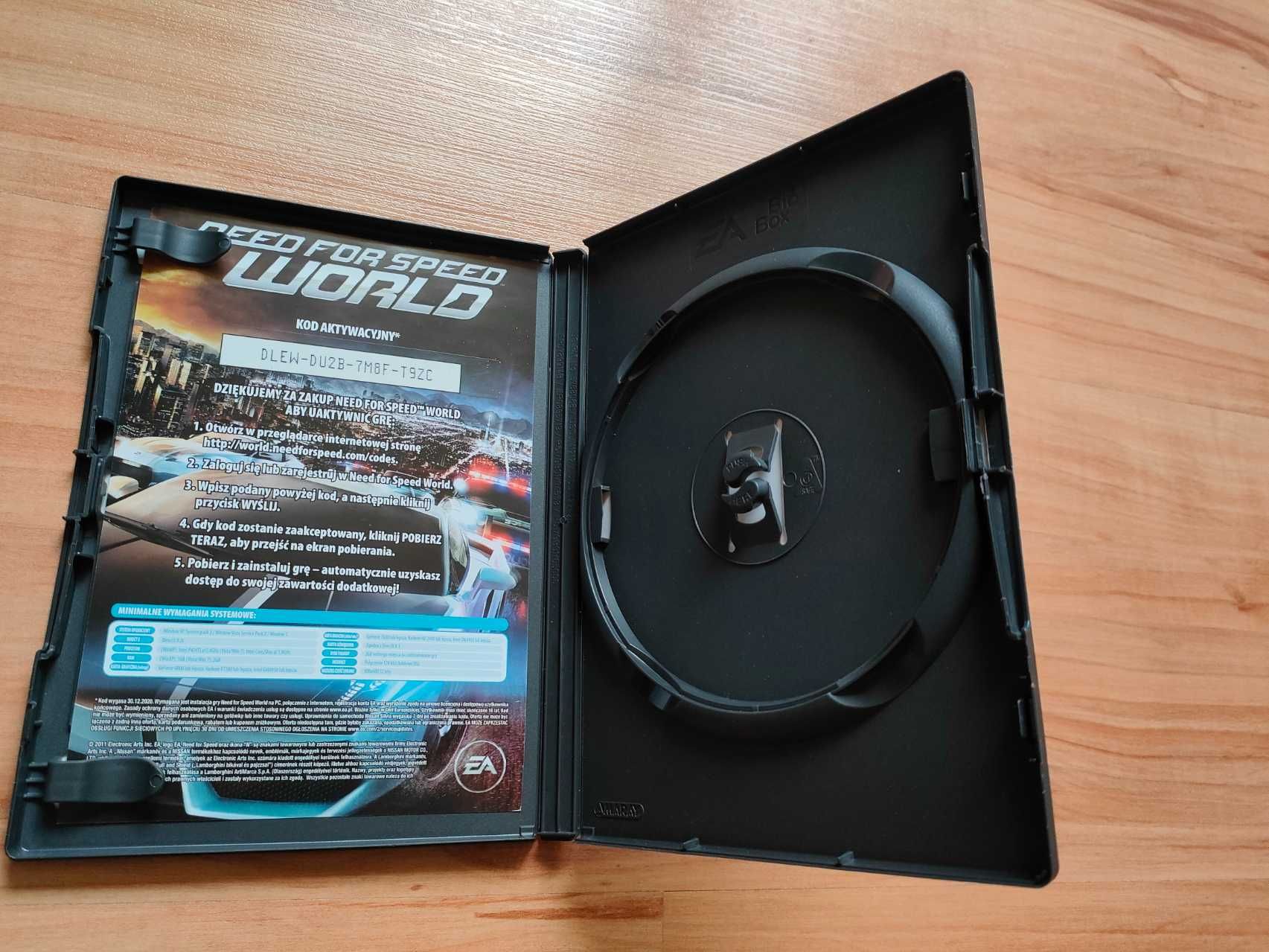 Need for Speed World NFS PC PL Premierowa