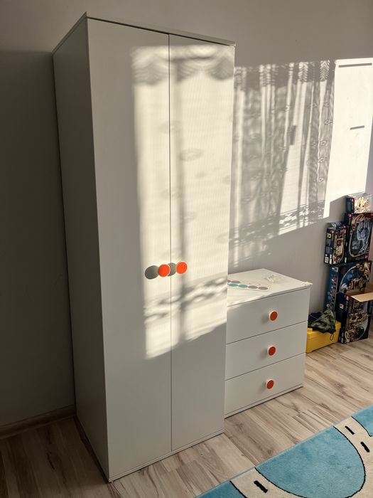 Zestaw szafa komoda GODISHUS IKEA do pokoju dzieciecego