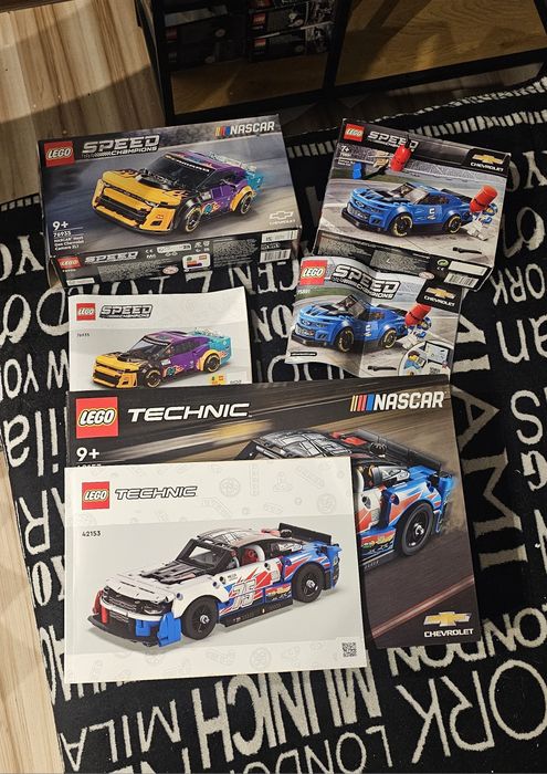Zestaw Lego Speed champions/Technic Nascar