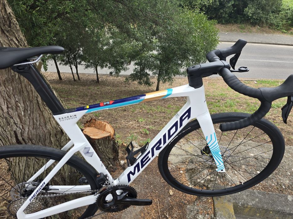 Merida reacto 6000 com rodas vision carbono