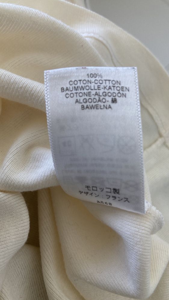 Camisola gola alta Petit Bateau branca, 4 anos