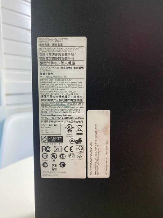 Системний блок HP Compaq 8300 Elite \Core-i5-3470\8GbRAM\128SSD\HDD500