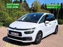 Citroën C4 Picasso pół-skóra Org Lak Klima Nawigacja Ledy kamera 360 serwisowany