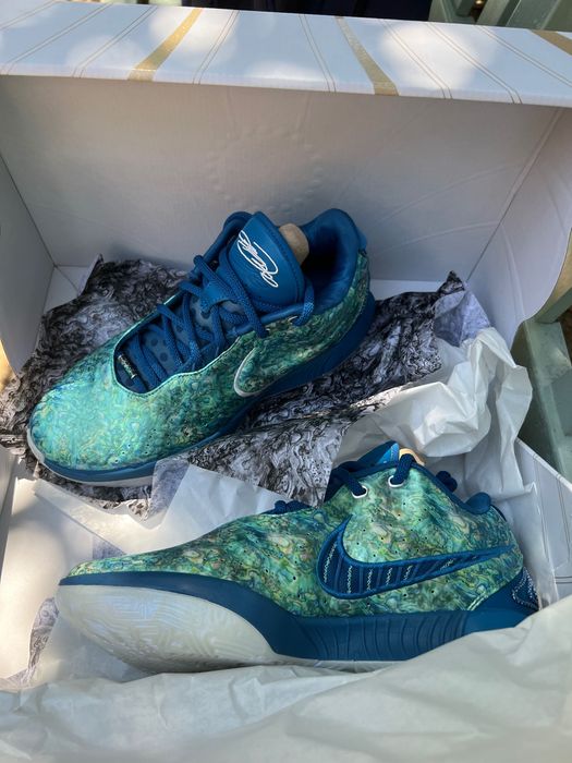 Lebron XXI Abalone -  Sapatilha basquete na caixa, novo