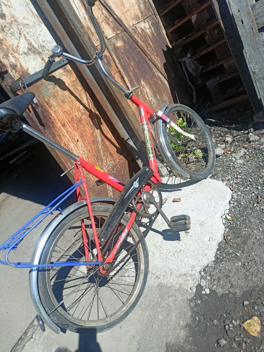Rower FSM Karlik 21 UNIKAT z składaną ramą. OPIS!