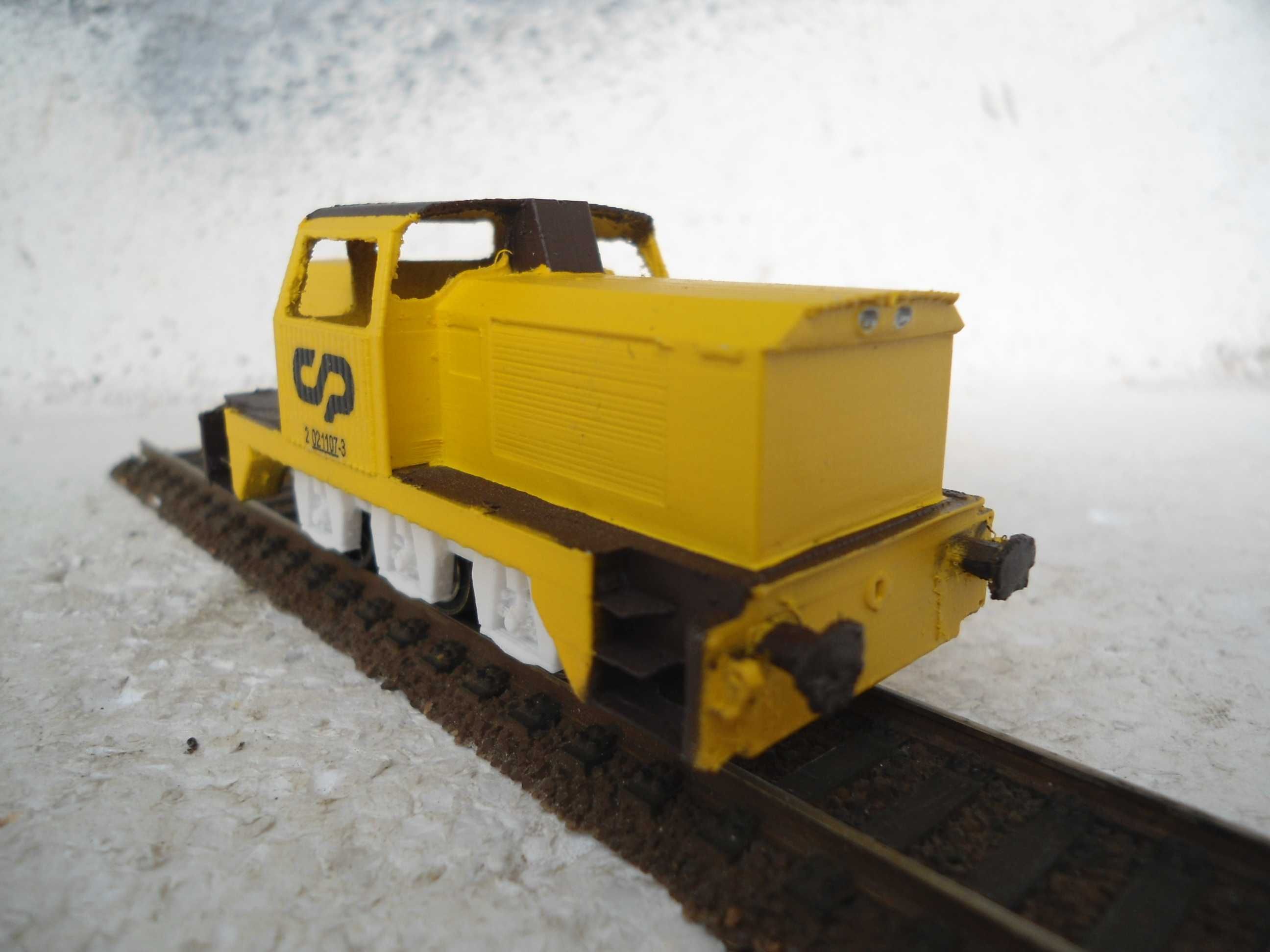 1:87 CP Bricolar carcassa de locomotiva em 3D