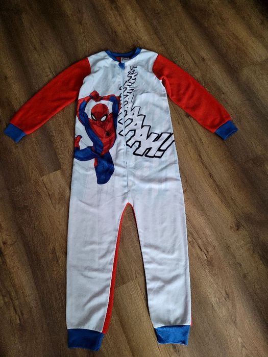 Strój karnawałowy,piżama Spider Man 122/128 dla chłopca