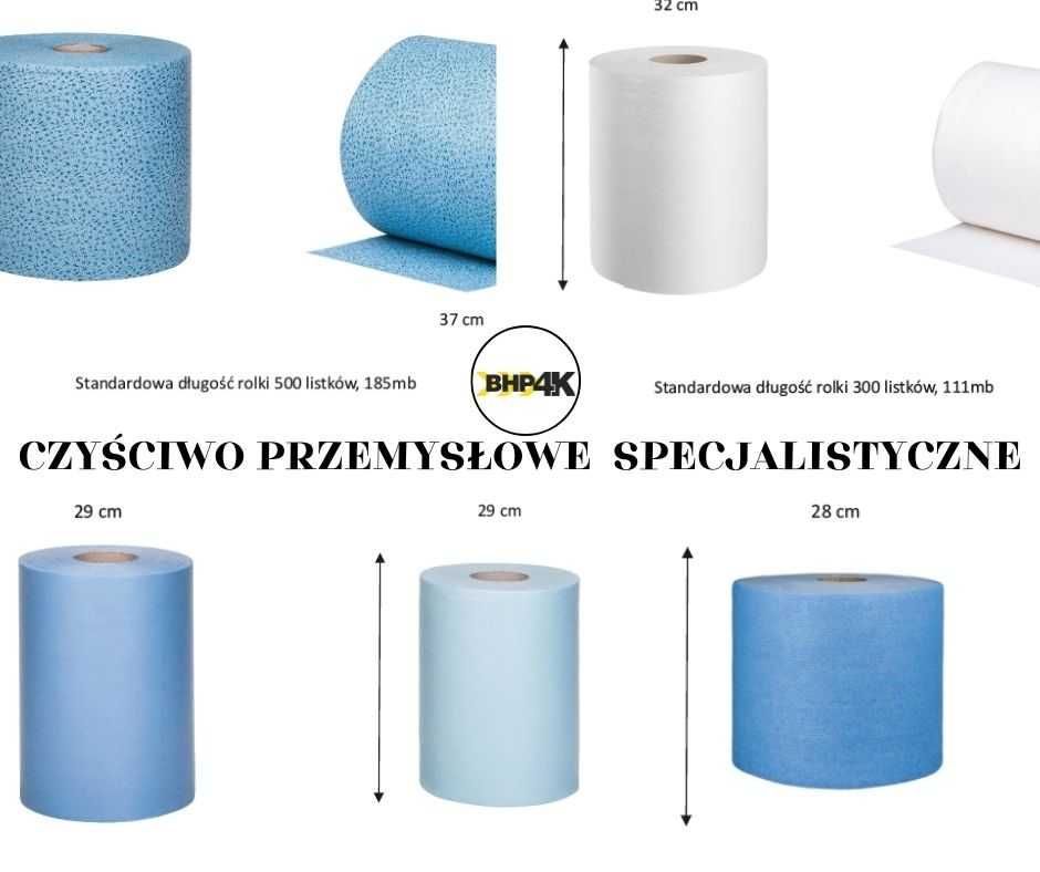 Czyściwo przemysłowe specjalistyczne