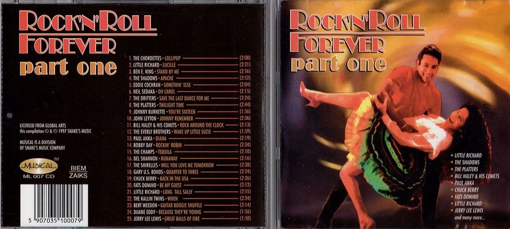 Rock'N'Roll Forever Part One - CD