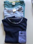 Três t-shirts menino 1 ano