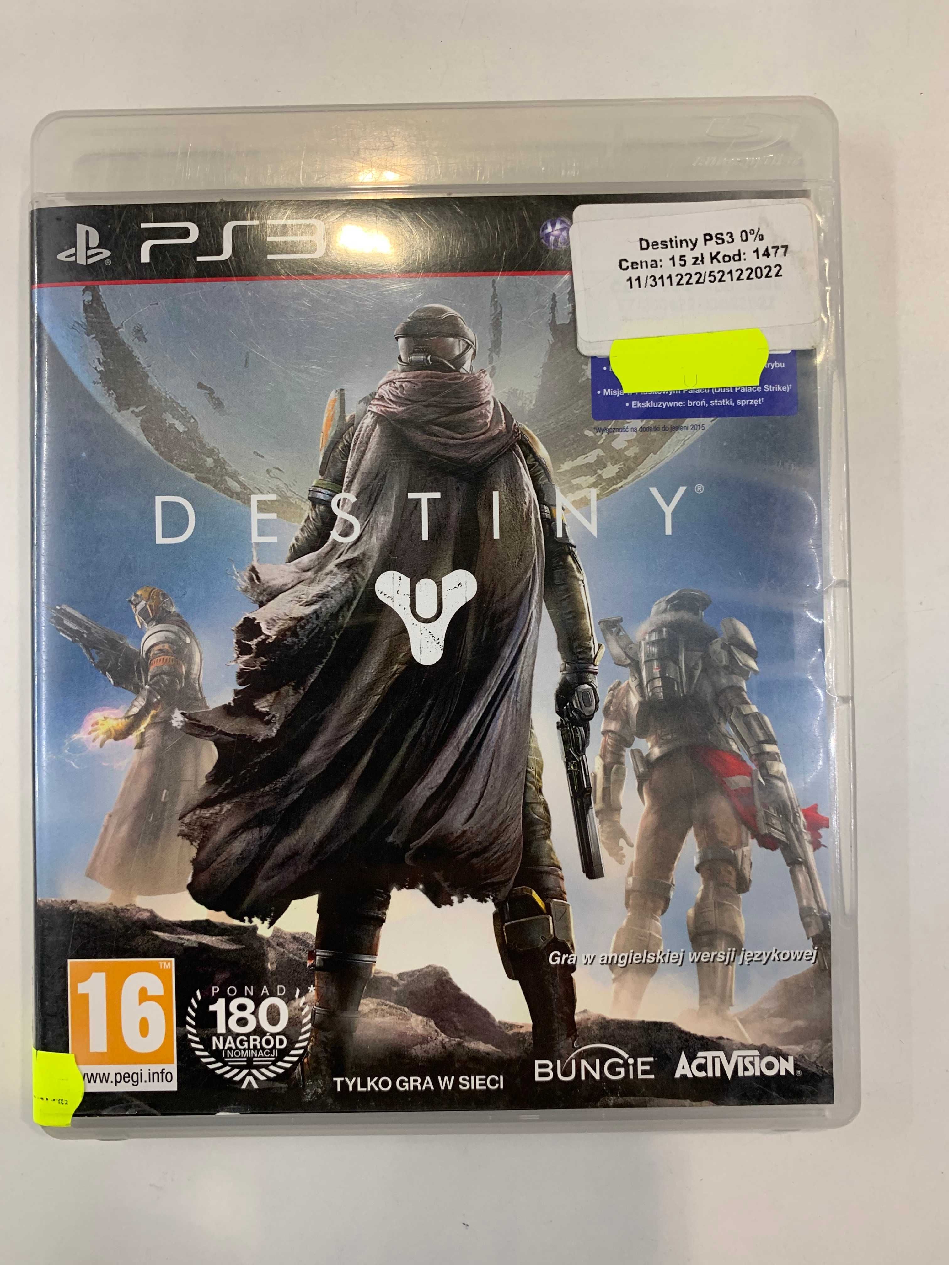 Destiny PS3 Sklep Ostróda