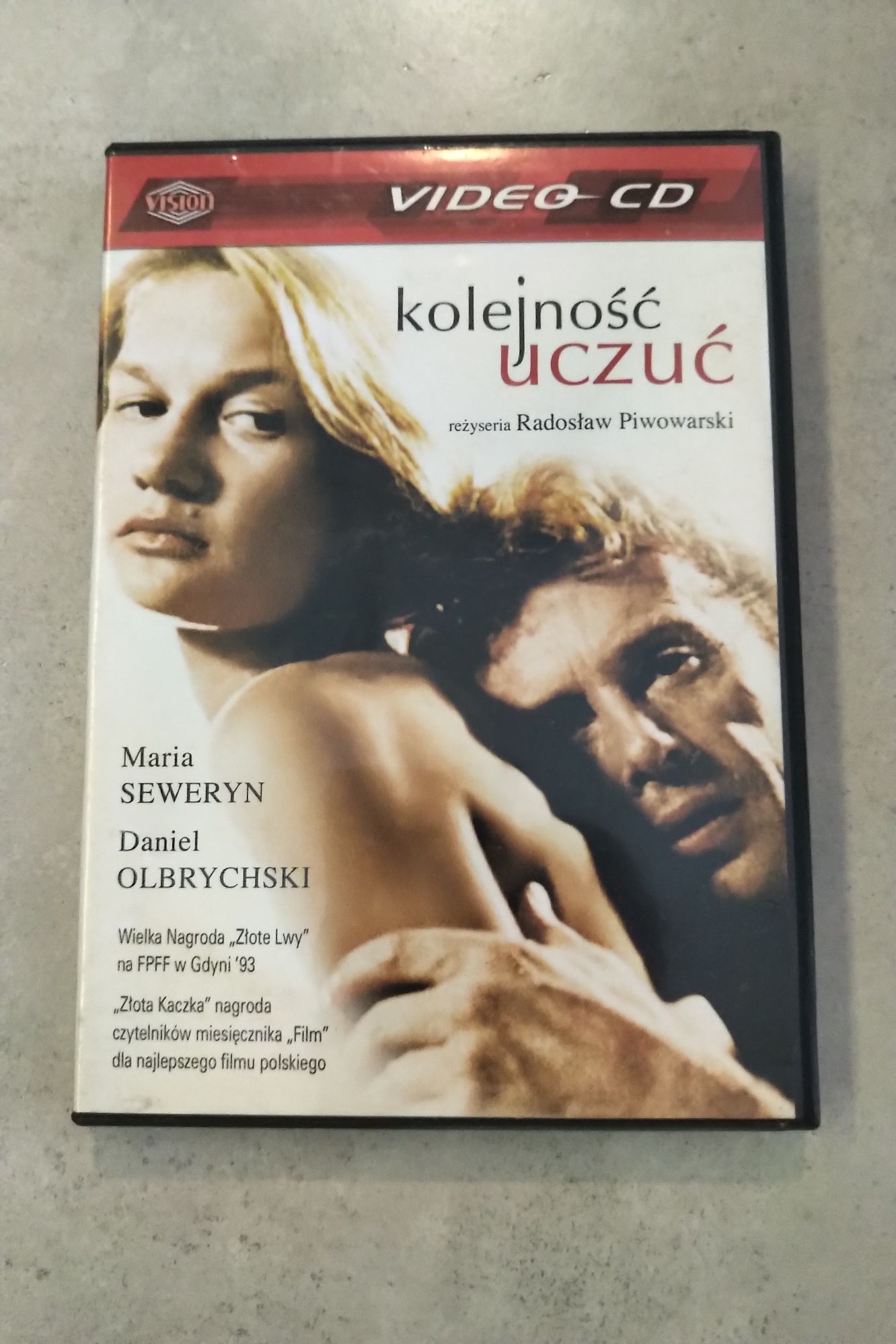 Kolejność uczuć Radosław Piwowarski plyta dvd film