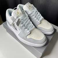 Кросівки Nike Air Jordan 1 Low Paris White Sky Grey original