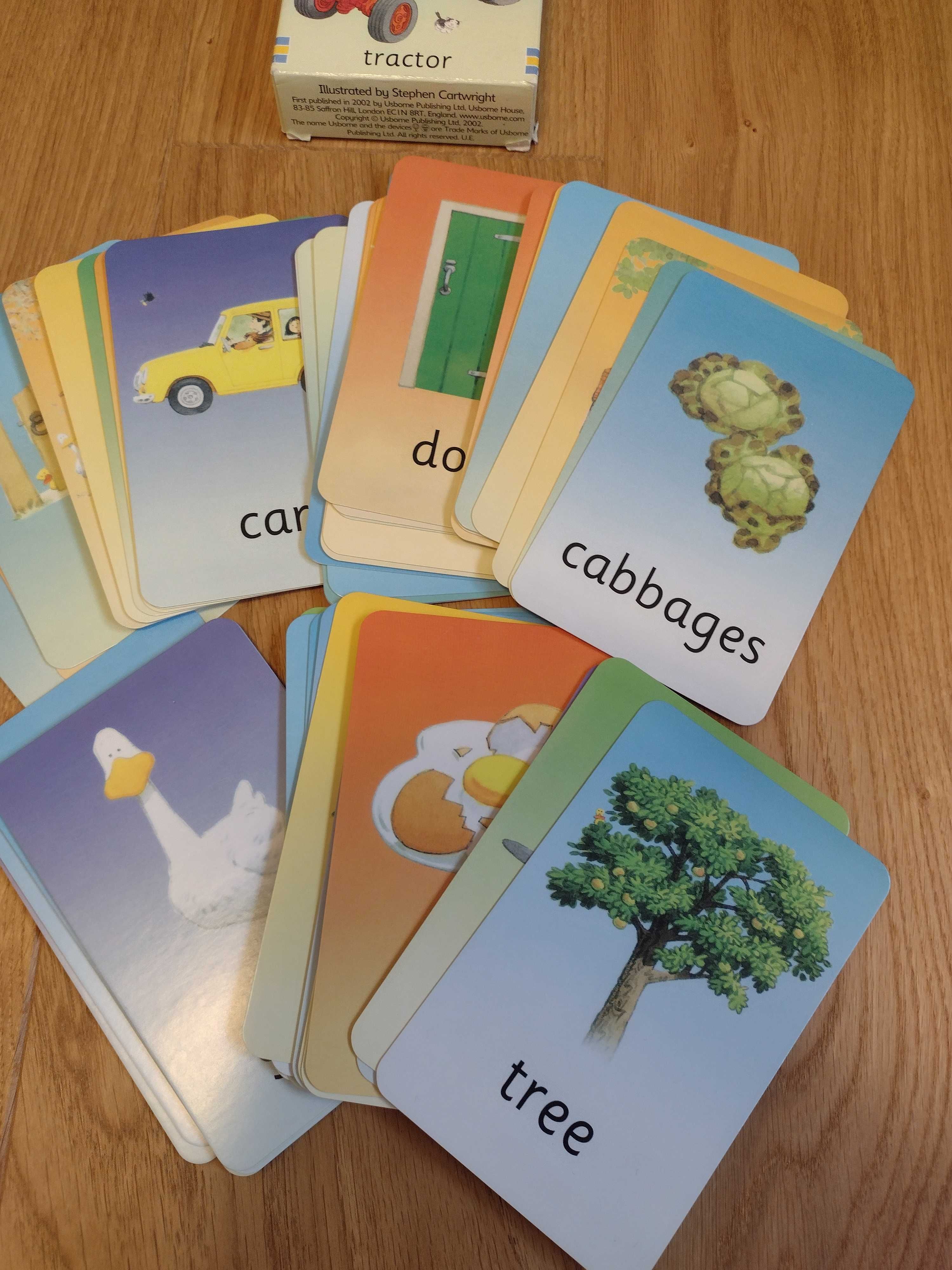 Karty do nauki j.angielskiego First Worda Flashcards, jak nowe!