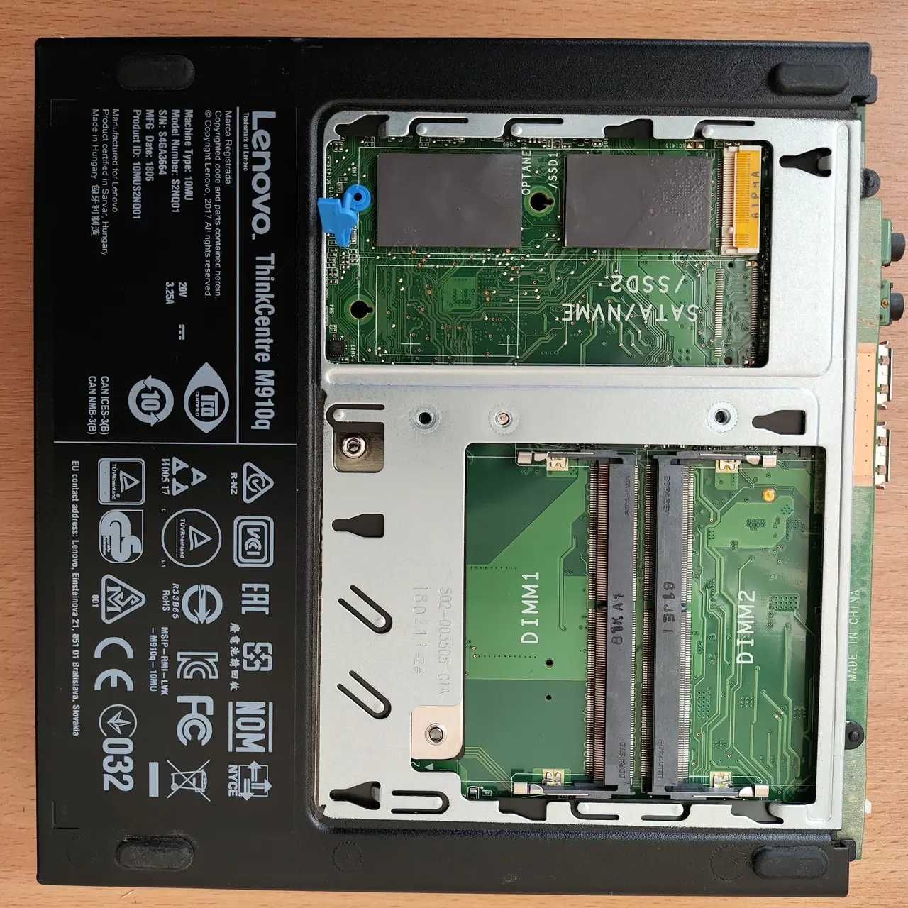 Міні ПК Lenovo M910q USFF i5-6500T (4 ядра)/4 DDR4/HD530/VGA/M.2 SSD