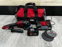 Szlifierka Kątowa Chicago Pneumatic akumulatorowa8 500 obr/min Komplet