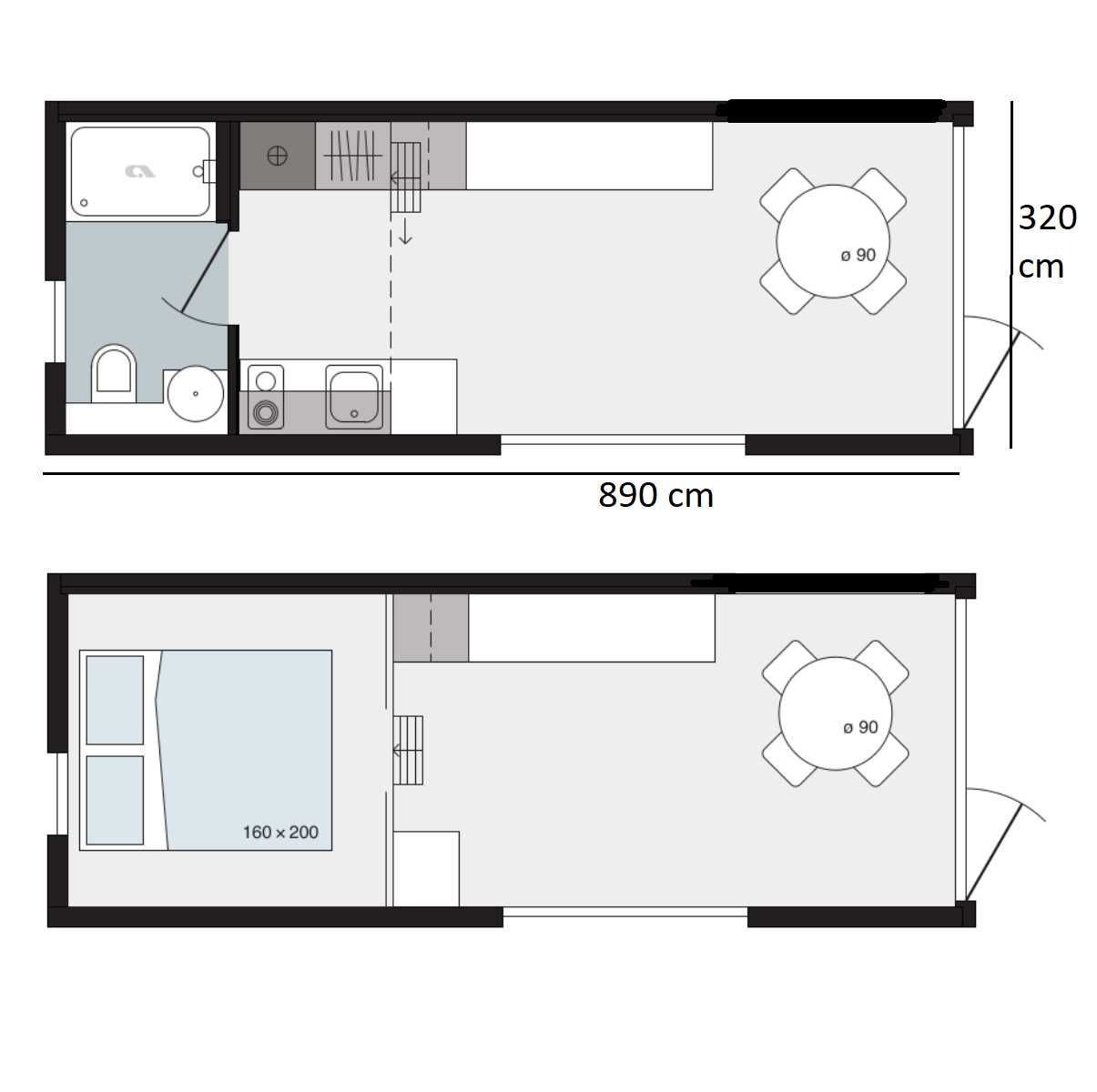Tiny house całoroczny domek mobilny PROMOCJA 28m2 + antresola +taras