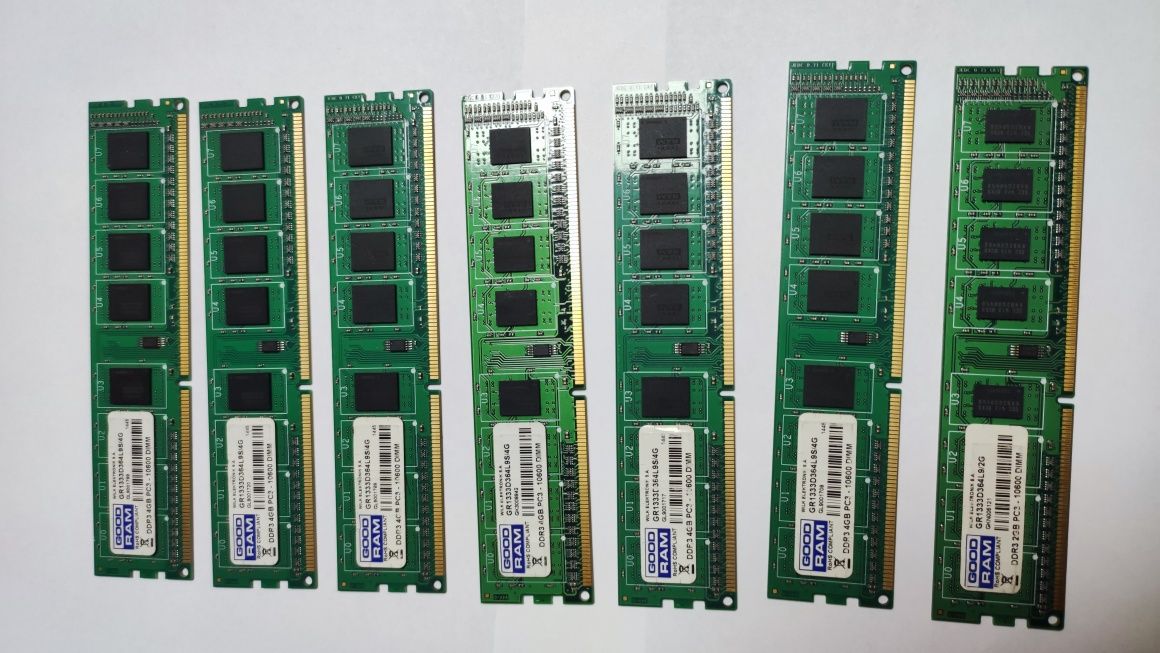 Озу DDR3 4 Gb PC3 10600 для ПК DDR2 512Mb