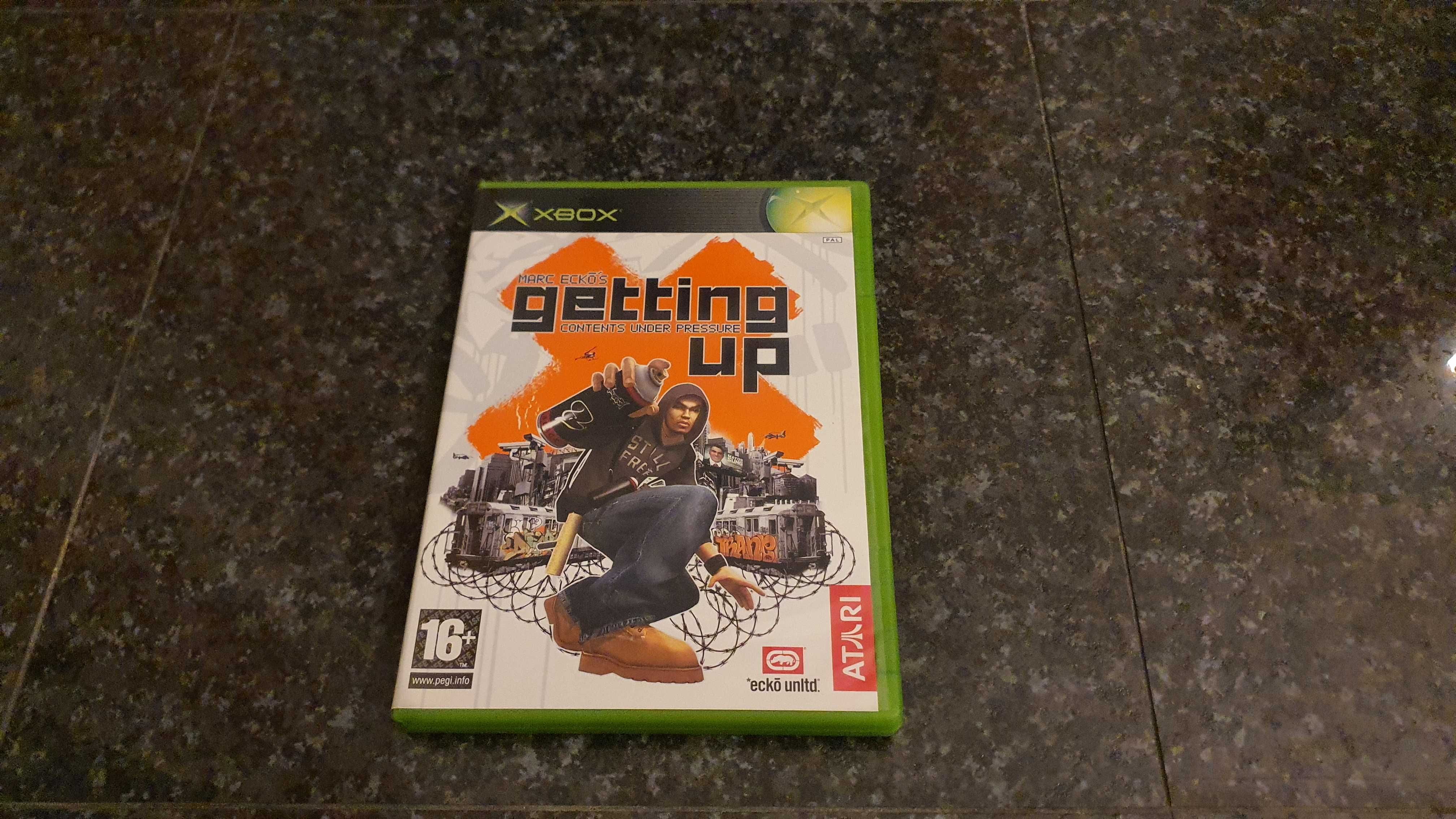 Jogo Marc Ecko's Getting Up (Xbox - Completo) (Raro)