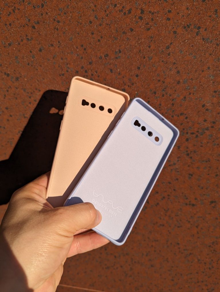 Противоударный чехол SAMSUNG S10 + Plus с кольцом чохол