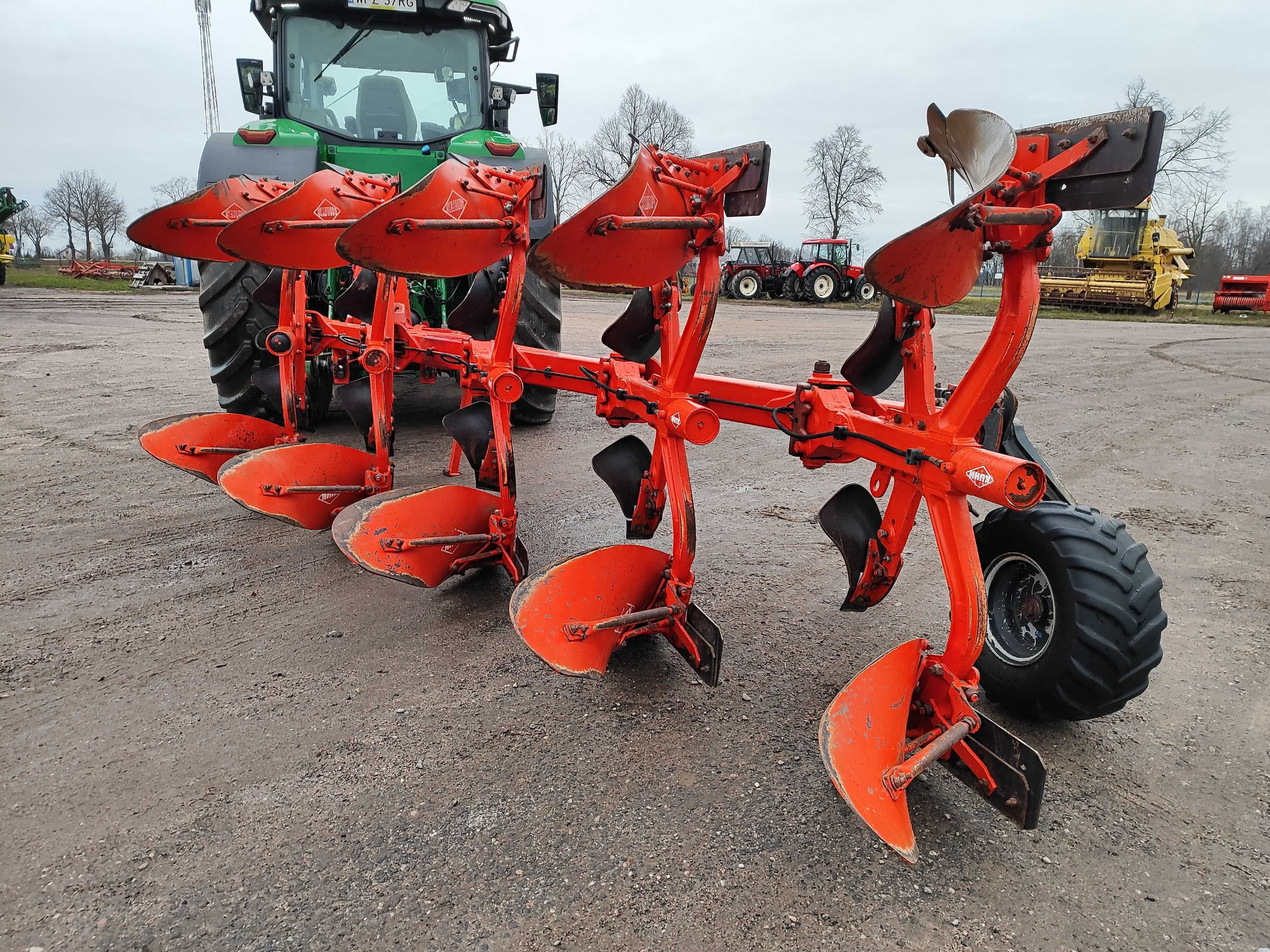 Pług Kuhn Vari-Master 153, pług 5 skibowy obrotowy