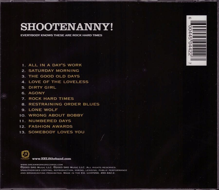 Eels - Shootenanny! - CD