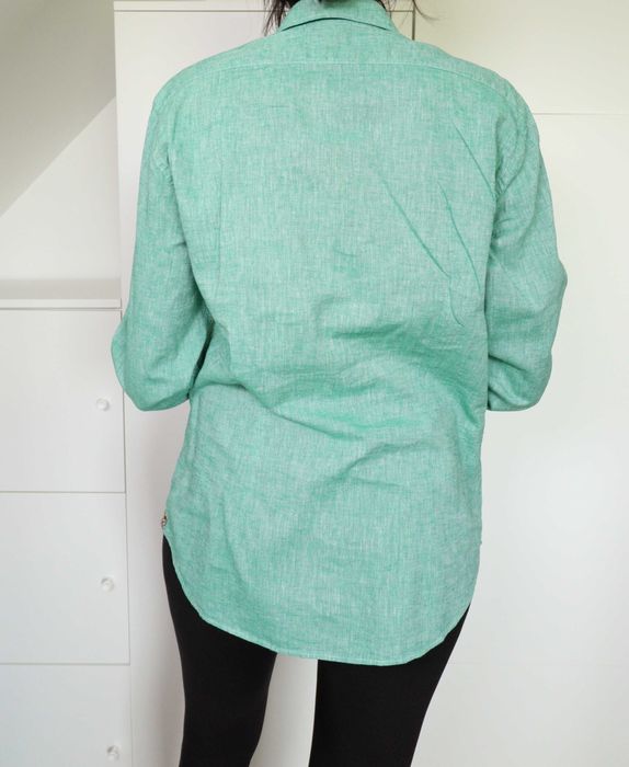 Lniano-bawełniana koszula Manuel Ritz len bawełna L
