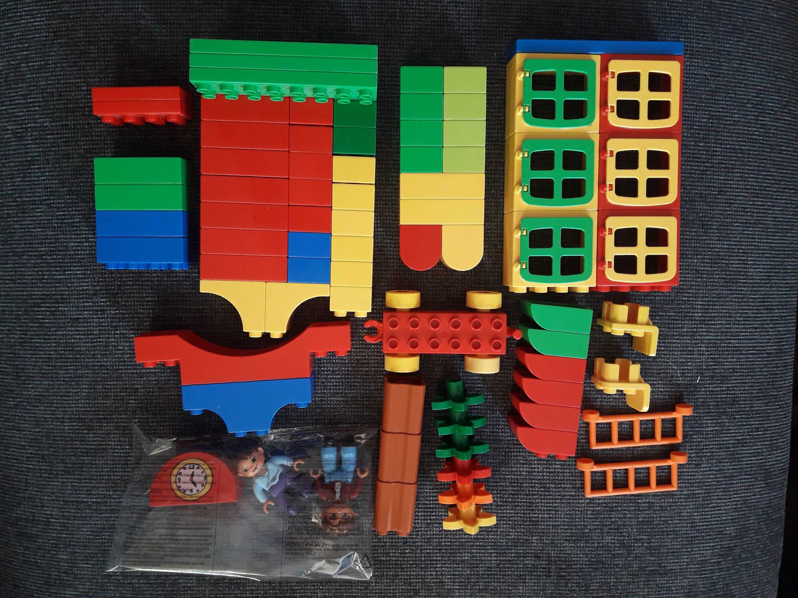 Lego Duplo 5480, 6176 - budowa miasta i klocki konstrukcyjne