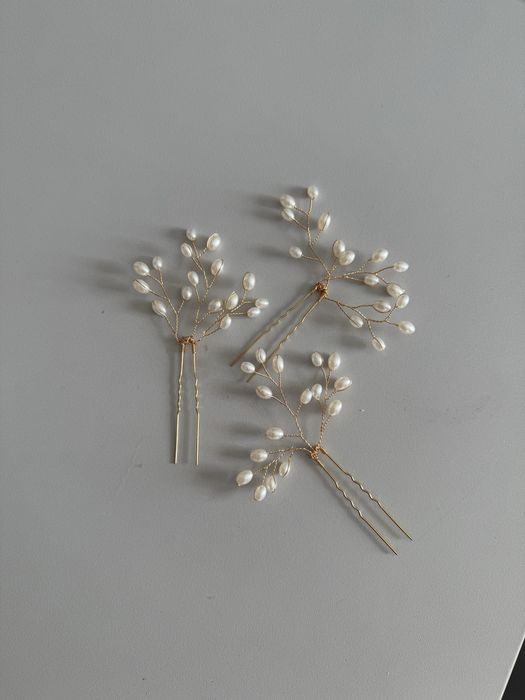 Ozdoba do włosow, perełki