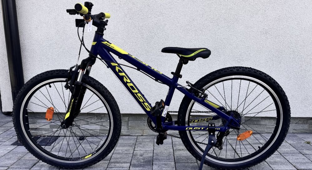Gwarancja! Jak nowy Kross Dust kola 24” dla chlopca 6-9 lat