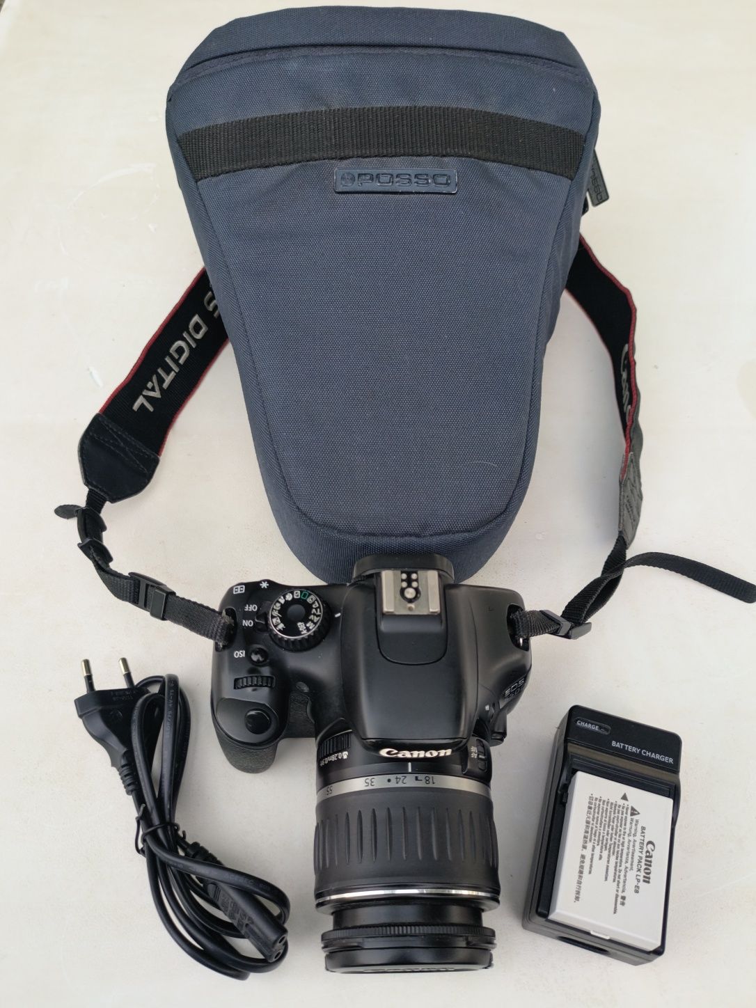 Câmera Canon 1200D ( 550D/T2i )+ Lente 18-55 +SD 64gb
