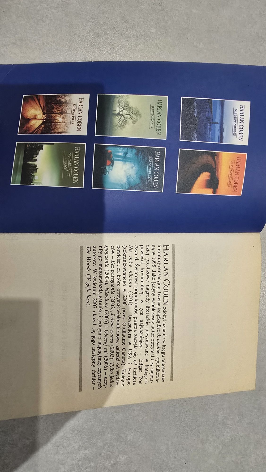 Książka Harlan Coben "Nie mów nikomu" prezent