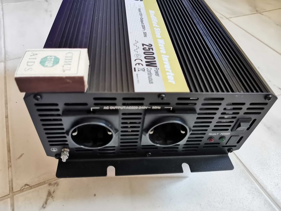 Інвертор ORBUS ORMS2500 справжніх чесних 2500 Вт 12 В 220 В новий