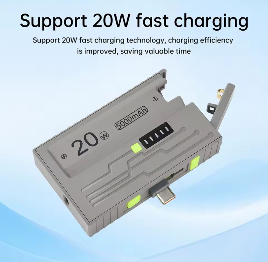 Powerbank на 21700 на 20w с Type C , Litokala 5000 Mah PD QC