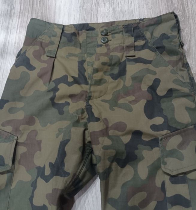 Spodnie wojskowe moro