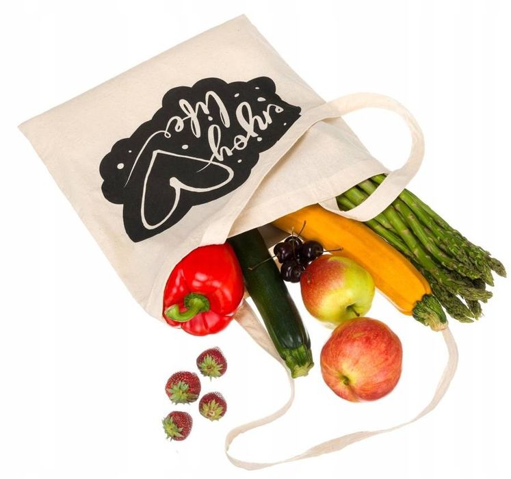 bawełniana torba typu shopper bag