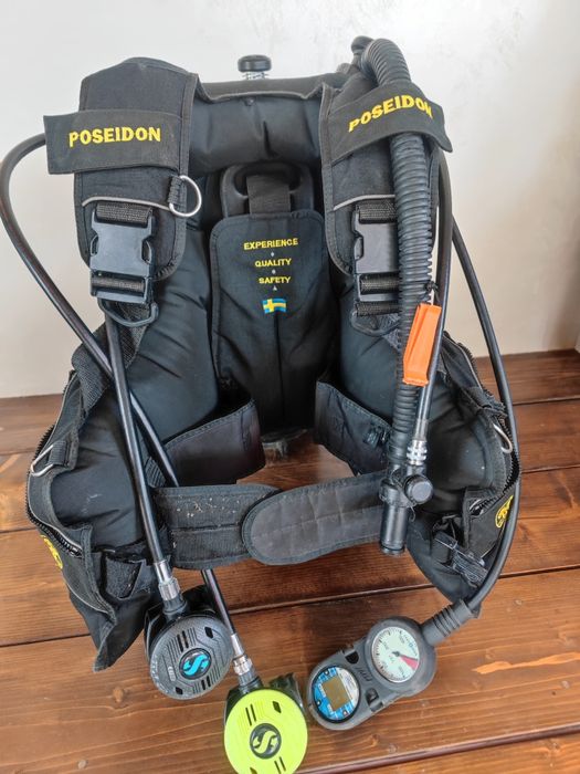 Комплект для дайвинга, акваланг, баллон 12л