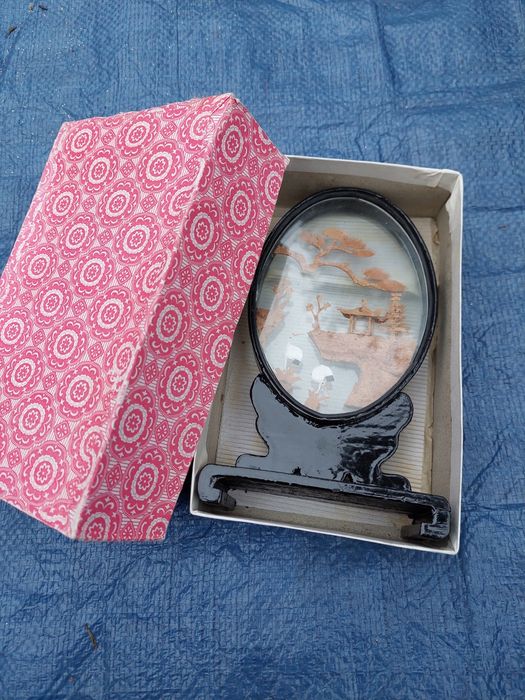 Ozdoba z żurawiami. Styl Japoński. Ozdoba.