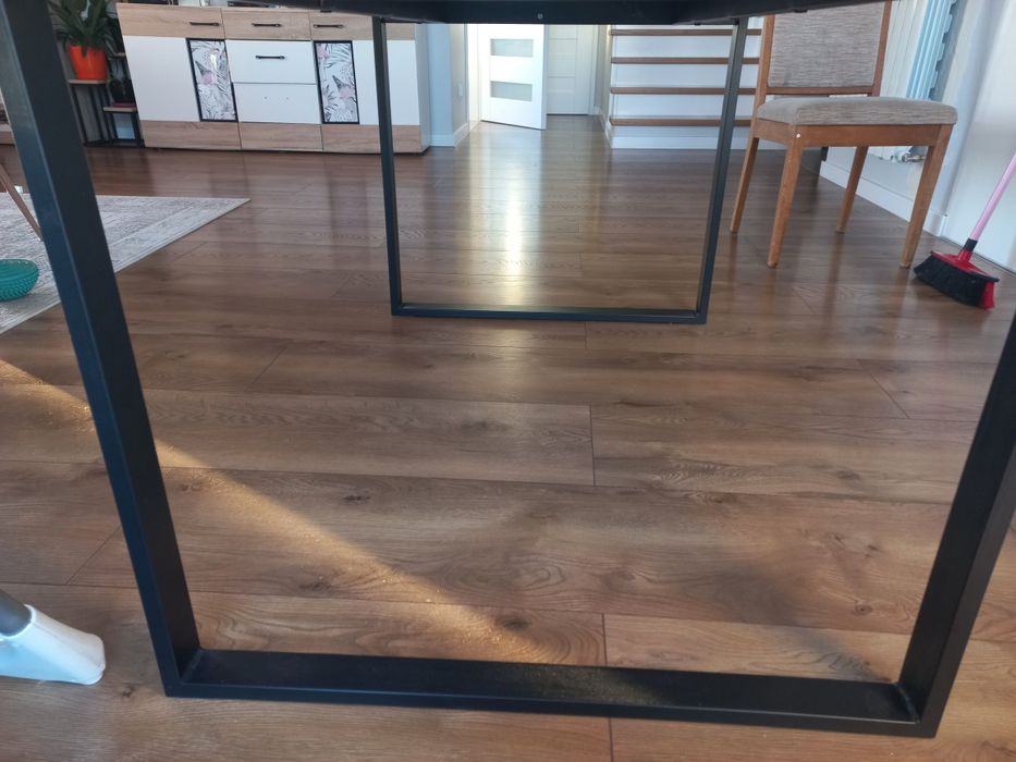 Stół do jadalni 160x90 nogi metalowe