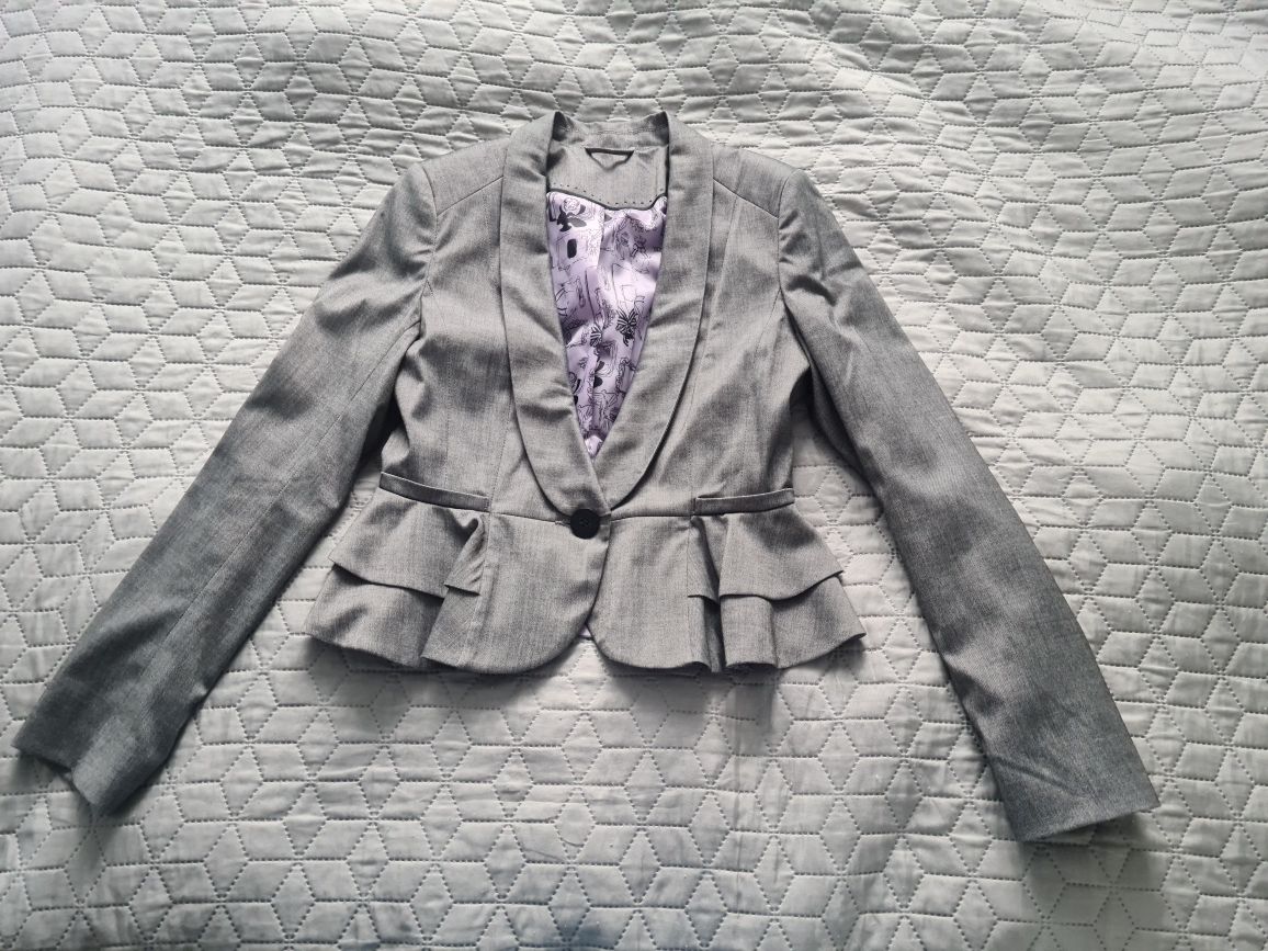 Marynarka neu look szara rozm S/M