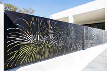 Nowoczesne panele- bramy wjazdowe-kompletne ogrodzenia -balustrady CNC