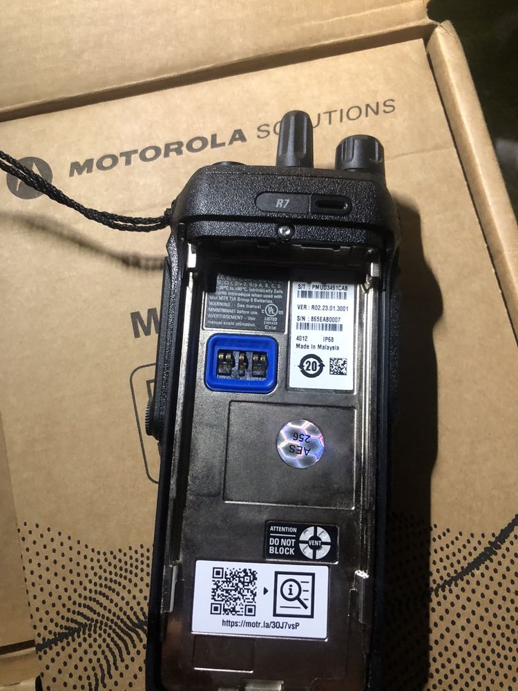 Рація Motorola R7 VHF AES 256 FKP