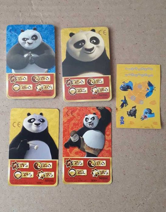 Kolekcja Lego, Iniemamocni, Nestle, Kung Fu Panda, Pokemon, Lubella