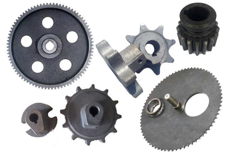 Запчастини до ОВС-25 (зірочки, щітки, корпуси, транспортери, шнеки)