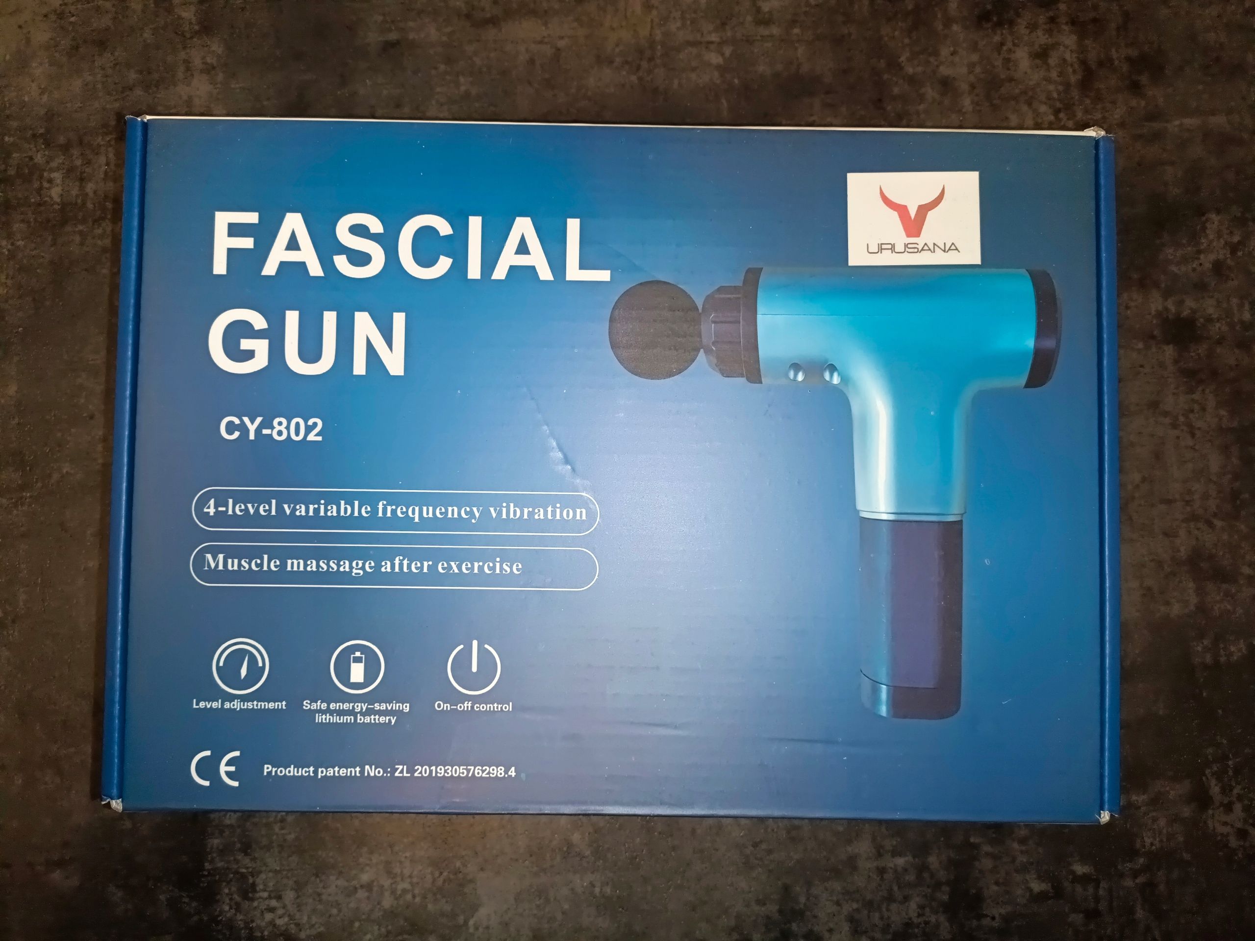 Masażer Ręczny wibracyjny FASCIAL GUN CY-802