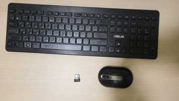 Продам робочий комплект клавіатура + миша Asus ak1l