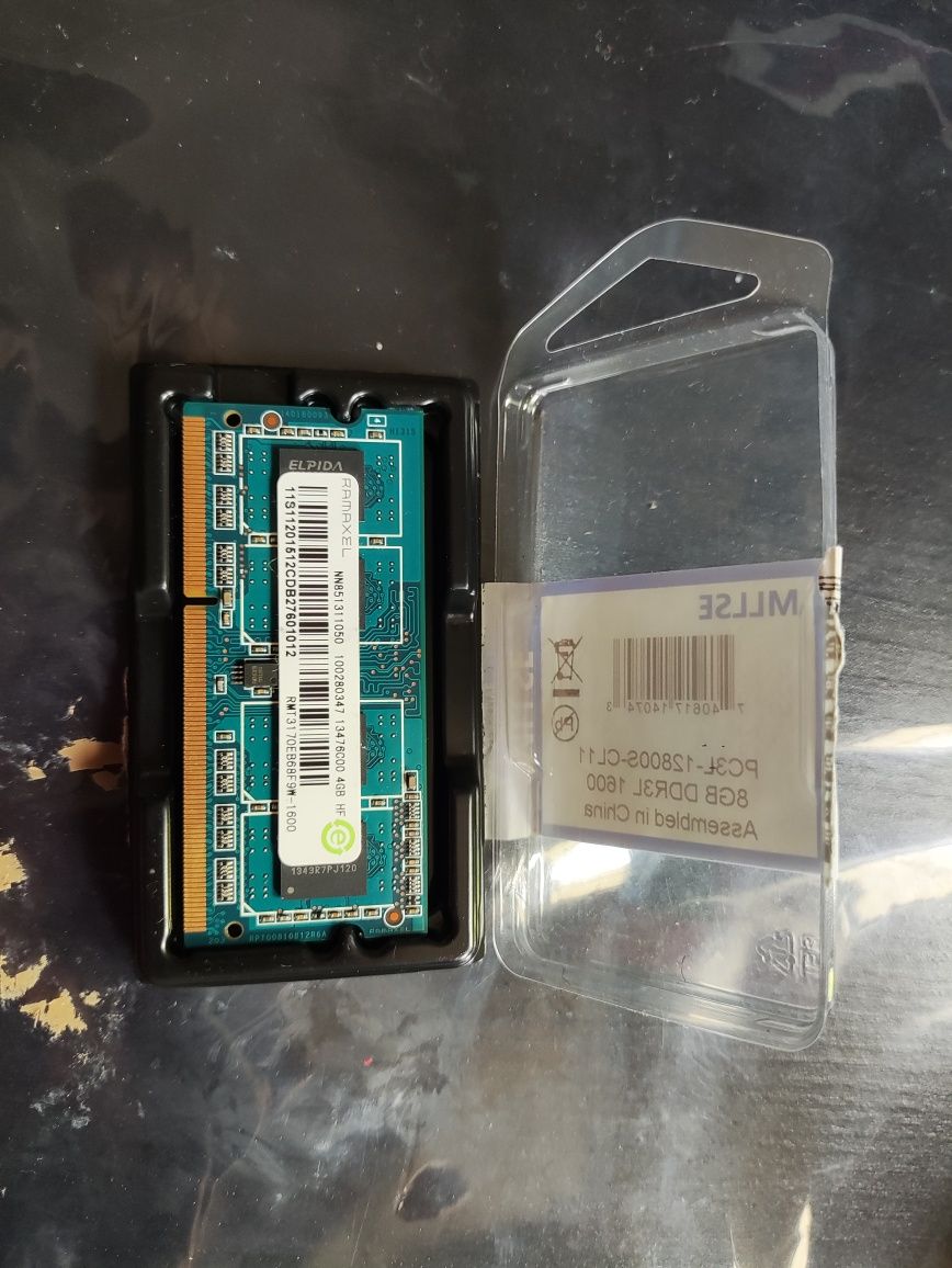 Portatil memoria DDR3 - 4GB ramaxel